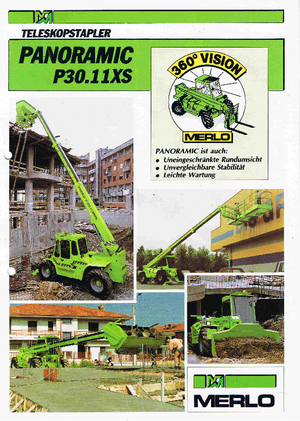 Teleszkópos rakodók Merlo P 30.11 XS