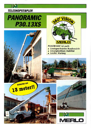 Teleszkópos rakodók Merlo P 30.13 XS