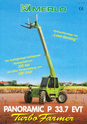 Teleszkópos rakodók Merlo P 33.7 EVT