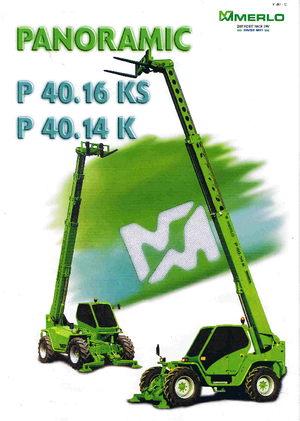 Teleszkópos rakodók Merlo P 40.14 K
