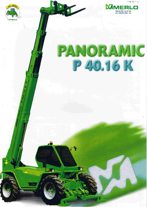 Teleszkópos rakodók Merlo P 40.16 K