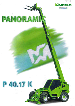 Teleszkópos rakodók Merlo P 40.17 K