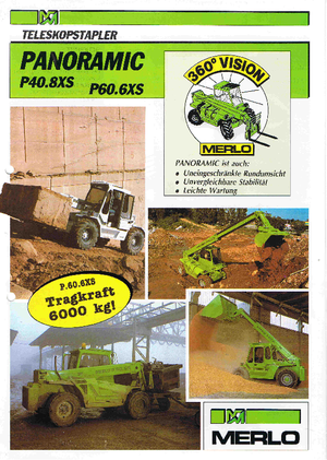 Teleszkópos rakodók Merlo P 60.6 XS