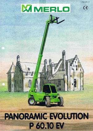Teleszkópos rakodók Merlo P 60.10 EV