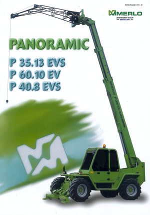 Teleszkópos rakodók Merlo P 60.10 EV