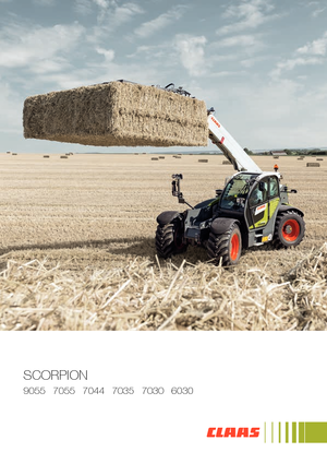 Teleszkópos rakodók Claas Scorpion 7044