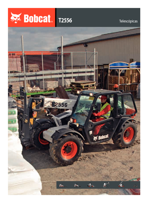 Teleszkópos rakodók Bobcat T 2556