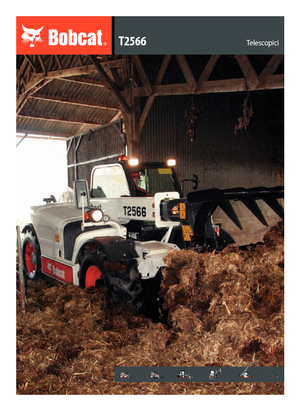Teleszkópos rakodók Bobcat T 2566