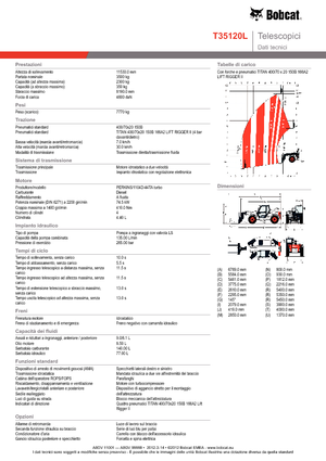 Teleszkópos rakodók Bobcat T 35120 L