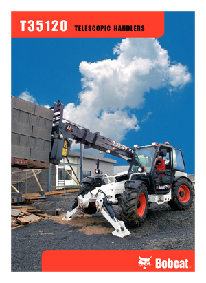 Teleszkópos rakodók Bobcat T 35120 SL