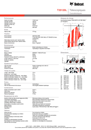 Teleszkópos rakodók Bobcat T 35120 L