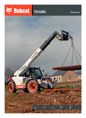 Teleszkópos rakodók Bobcat T 35120 SL