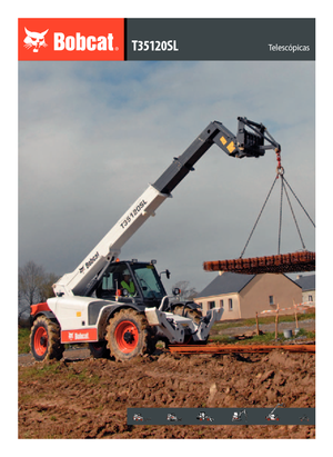 Teleszkópos rakodók Bobcat T 35120 SL