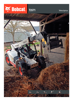 Teleszkópos rakodók Bobcat T 3571