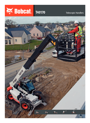 Teleszkópos rakodók Bobcat T 40170