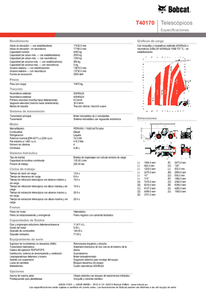 Teleszkópos rakodók Bobcat T 40170