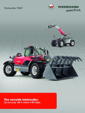 Teleszkópos rakodók Weidemann T6027
