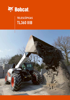 Teleszkópos rakodók Bobcat TL360 IIIB