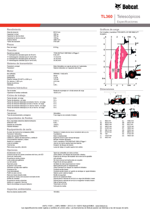 Teleszkópos rakodók Bobcat TL 360