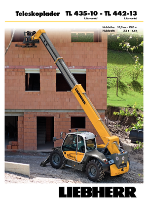 Teleszkópos rakodók Liebherr TL 442-13