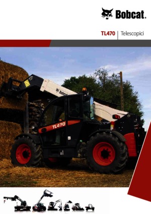 Teleszkópos rakodók Bobcat TL470 Agri