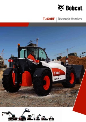 Teleszkópos rakodók Bobcat TL470HF Agri