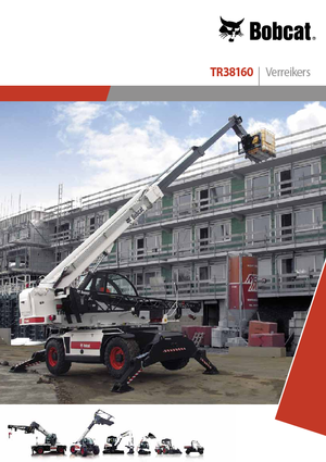 Forgó felsővázas teleszkóps rakodók Bobcat TR38160