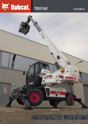 Forgó felsővázas teleszkóps rakodók Bobcat TR 35160