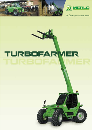 Teleszkópos rakodók Merlo Turbofarmer P 41.7