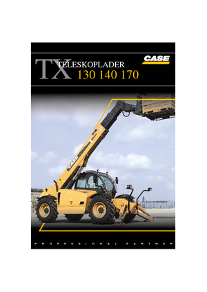 Teleszkópos rakodók Case TX130-45
