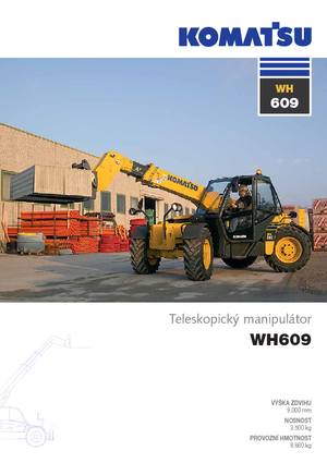 Teleszkópos rakodók Komatsu WH609