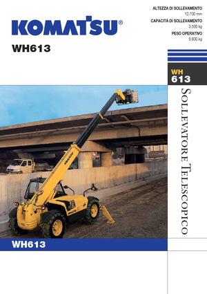 Teleszkópos rakodók Komatsu WH613