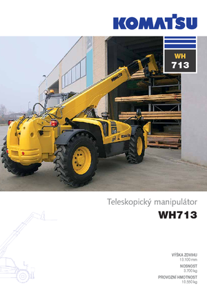 Teleszkópos rakodók Komatsu WH713