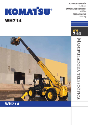Teleszkópos rakodók Komatsu WH714