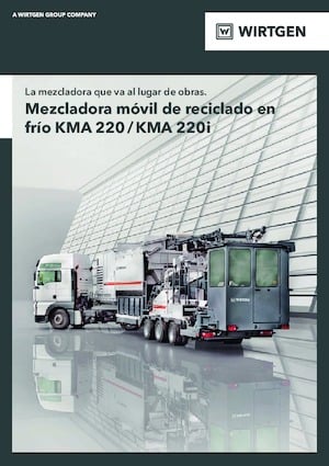 Burkolatújrahasznostók / hideg újrahasznostók Wirtgen KMA 220i