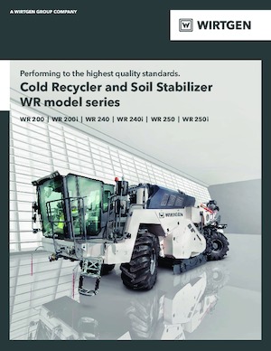 Burkolatújrahasznostók / hideg újrahasznostók Wirtgen WR 250i