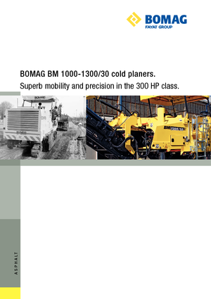 Burkolatmarók Bomag BM 1300/30