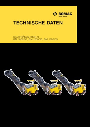 Burkolatmarók Bomag BM 1000/35