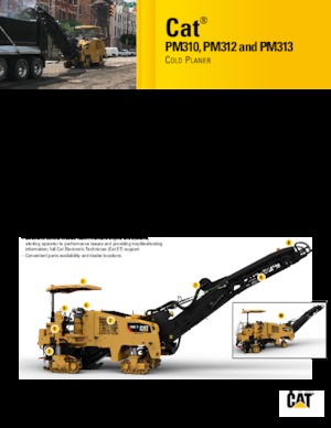 Burkolatmarók Caterpillar PM312