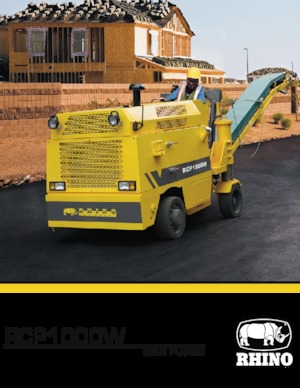 Burkolatmarók RHINO RCP1000W