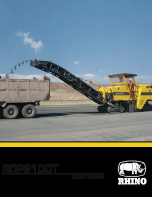 Burkolatmarók RHINO RCP2100T