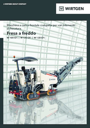 Burkolatmarók Wirtgen W 100 CFi