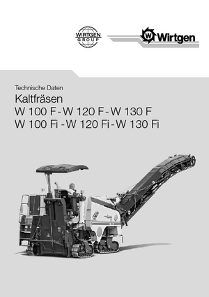 Burkolatmarók Wirtgen W 120 Fi