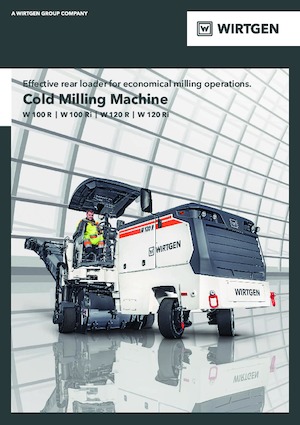 Burkolatmarók Wirtgen W 100 R