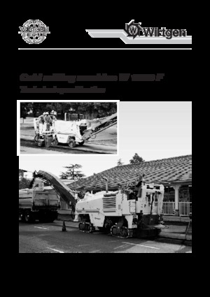 Burkolatmarók Wirtgen W 1200 F