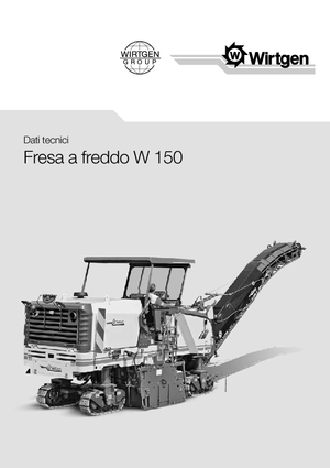 Burkolatmarók Wirtgen W 150