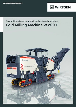 Burkolatmarók Wirtgen W 200 F