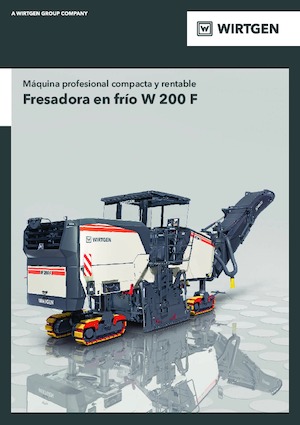 Burkolatmarók Wirtgen W 200 F