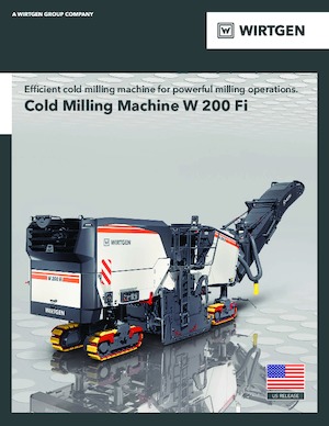 Burkolatmarók Wirtgen W 200 Fi