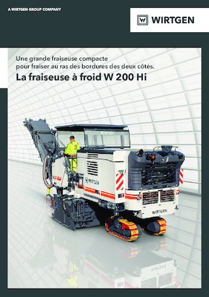 Burkolatmarók Wirtgen W 200 Hi